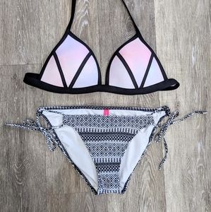 Victorias Secret PINK BIKINI top tie bottoms set